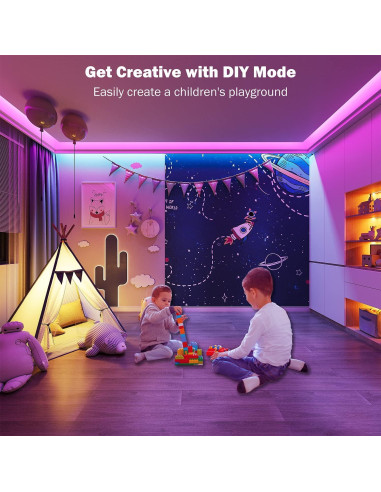 Tiras LED 20 m Leeleberd RGB Control APP Bluetooth