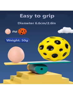 Pelota de Rebote BBLING TLQ-2 7cm Brilla en la Oscuridad 2