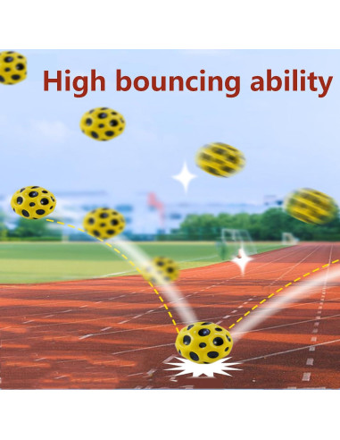 Pelota de Rebote BBLING TLQ-2 7cm Brilla en la Oscuridad