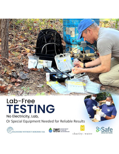 Kit de Prueba de Agua Aquagenx Alert P/A - 10 Paquete para E. Coli