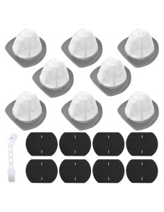8 Filtros de Reemplazo Bissell 2033 para Aspiradora Ligera