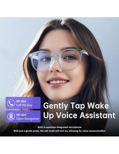 Gafas Inteligentes Tulbeys GS07 Bluetooth con Lentes Fotocromáticos