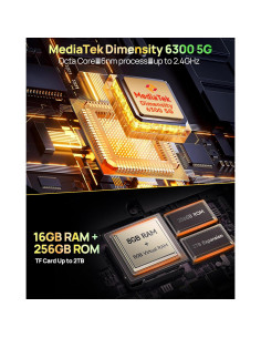 Ulefone Armor X32 Pro 5G - 16GB RAM, 256GB, 5500mAh, Naranja 2