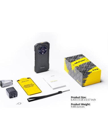 Ulefone Armor X32 Pro 5G - 16GB RAM, 256GB, 5500mAh, Naranja