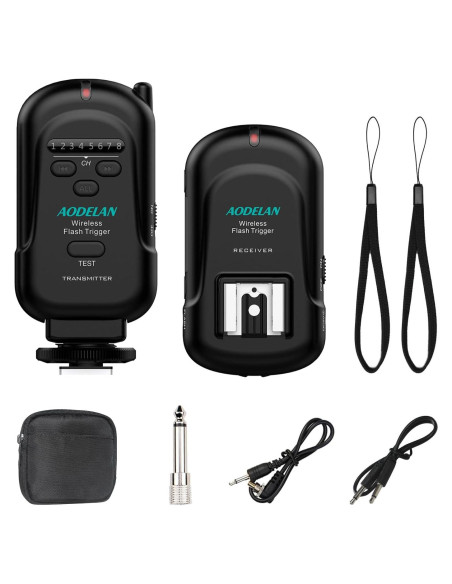 Conjunto Inalámbrico AODELAN FT-8 con 8 Canales y Rango 200m