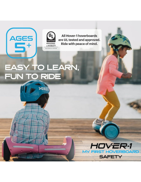 Hover-1 Mi Primer Scooter Equilibrado Rosa 8 km/h 150W