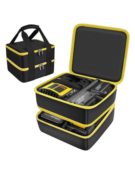 Funda de Almacenamiento para Baterías Dewalt 20V Max - Tanmqin