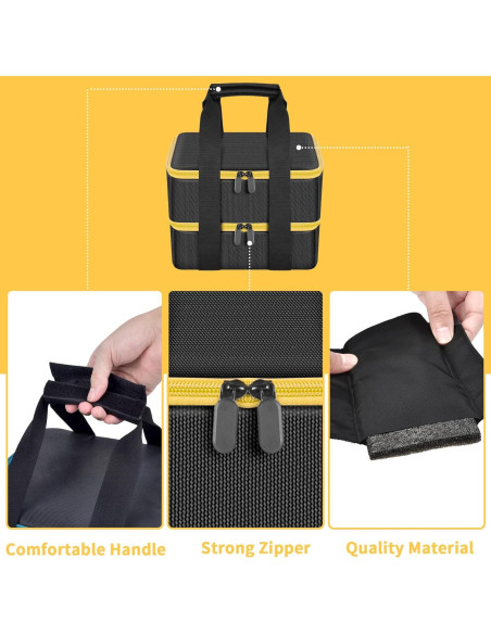 Funda de Almacenamiento para Baterías Dewalt 20V Max - Tanmqin