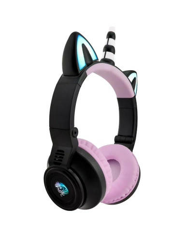 Auriculares Inalámbricos Yusonic Unicornio Plegables con Luz LED