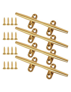 Cleats de Barco 6" Acero Inoxidable 316 ORLANG - 4 Piezas