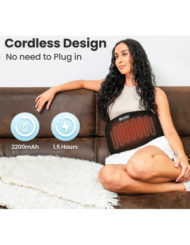 Almohadilla Térmica Inalámbrica COMFIER CF-6006C 147cm