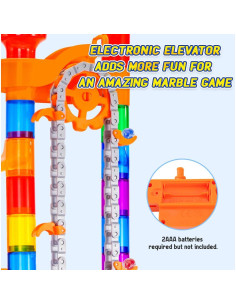 Carrera de Canicas Meland 247pcs con Ascensor Motorizado 2