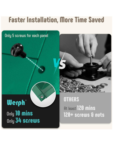 Compostador Giratorio Werph 43 Galones Doble Cámara Verde