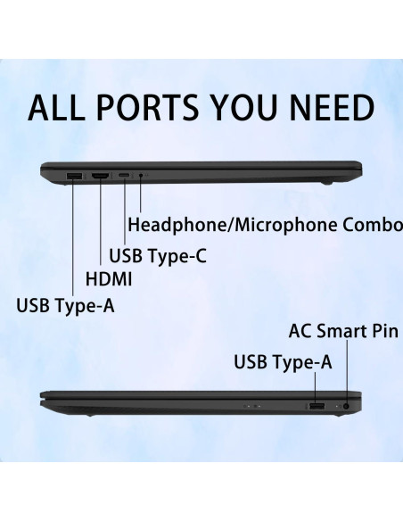 Laptop HP 17.3" FHD Antirreflejo AMD Ryzen 7 64GB RAM 2TB SSD