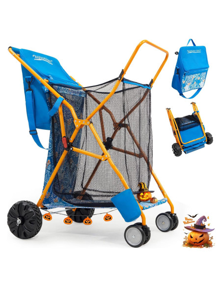 Carro de Playa Old Bahama Bay Azul con Bolsa Térmica 20L