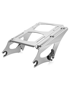Soporte de Maletero Desmontable WeiSen para Harley Touring 2009-2013 Cromo