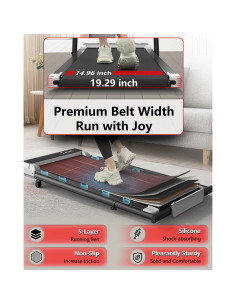 Caminadora 3 en 1 Ueadcm XJ-EC7W-M 2.5 HP Plegable 120 kg 2