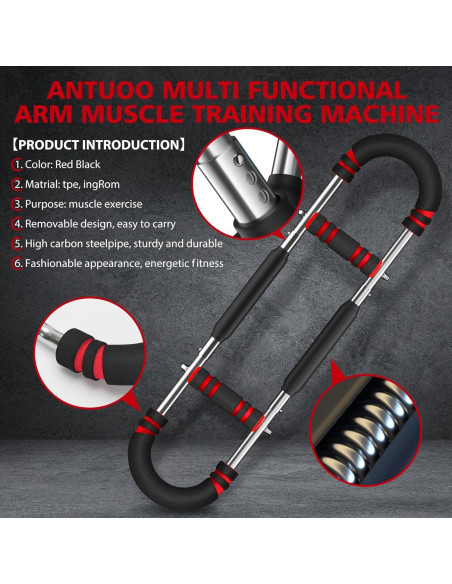 Entrenador de Brazos Twister Antuoo Ajustable 27-45 kg