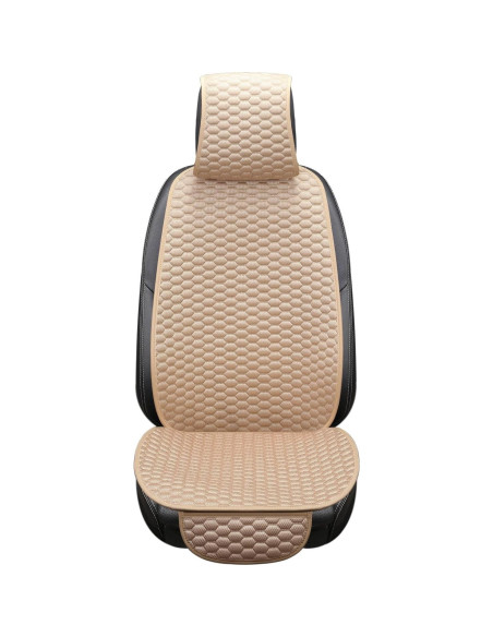 Funda de Asiento Delantera CAPITAUTO Beige Universal Transpirable