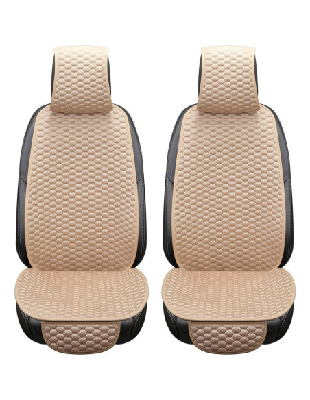 Funda de Asiento Delantera CAPITAUTO Beige Universal Transpirable