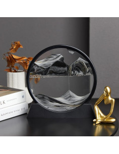 Arte de Arena en Movimiento AzureLeap 30.48 cm Negro 3D 2