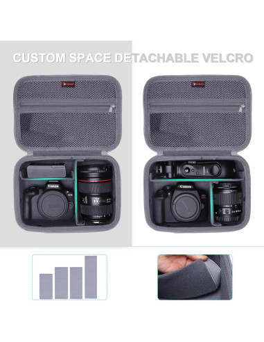 Funda Dura XANAD para Cámaras Sony Alpha y Canon - Gris