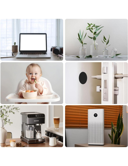 Almohadillas de Silicona Antideslizantes VOCOMO 101.6x12.7 cm - Negro