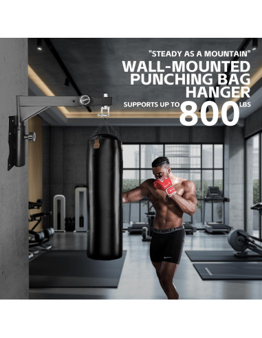 Soporte para Saco de Boxeo LTSEAME Ajustable 44.5-66.8 cm