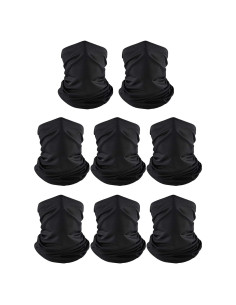 8 Bufandas Gaiter Camuflaje SATINIOR para Hombres UV Verano