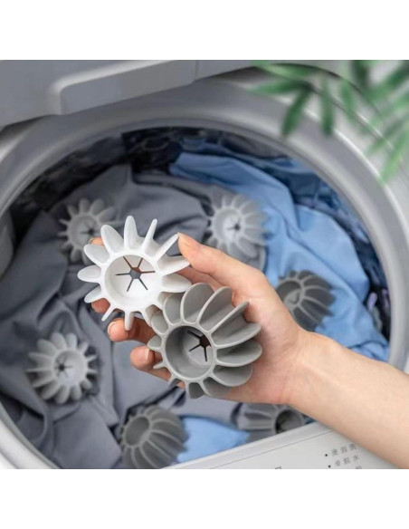 Bolas de Lavado Mágicas Meikoll 10 Piezas Silicona Reutilizables