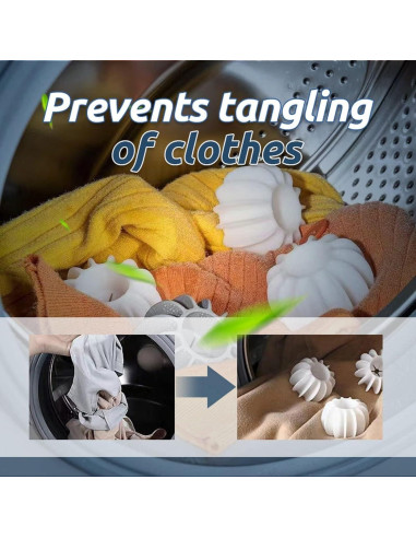 Bolas de Lavado Mágicas Meikoll 10 Piezas Silicona Reutilizables