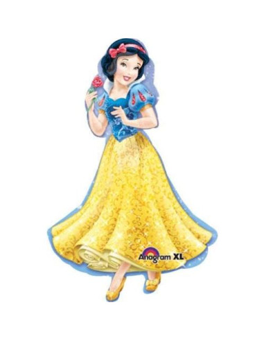 Ramo de Globos Disney Princesa Blancanieves 7 Piezas