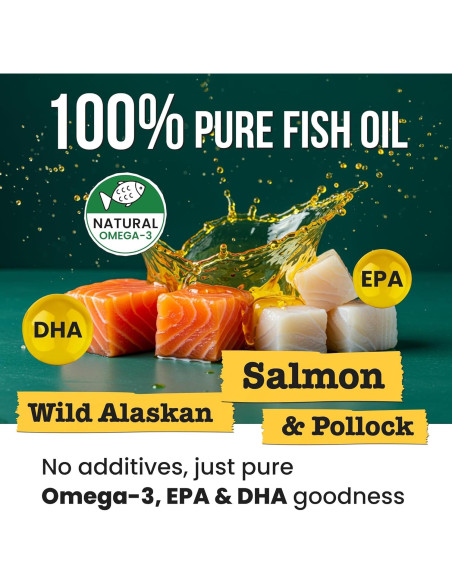 Aceite de Pescado Omega 3 Pawsential 236 ml para Perros y Gatos