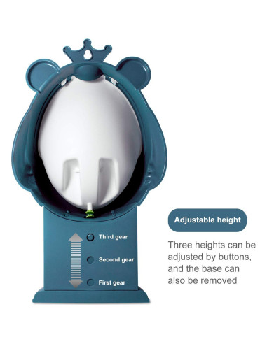 Orinal de Entrenamiento para Niños Azul Profundo Ajustable