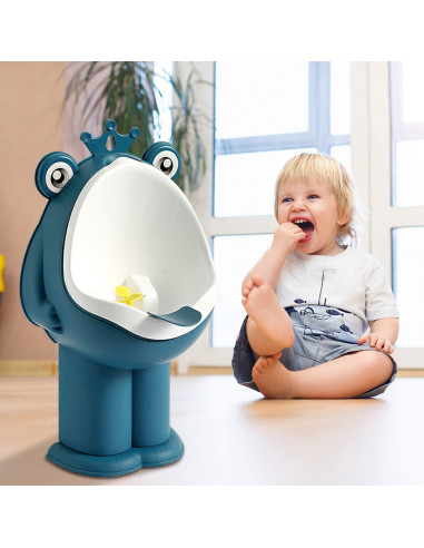 Orinal de Entrenamiento para Niños Azul Profundo Ajustable