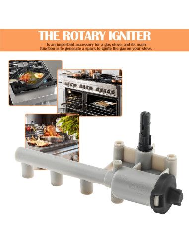 Kit de Encendedor Piezoeléctrico 4 Salidas Furrion para Estufa RV