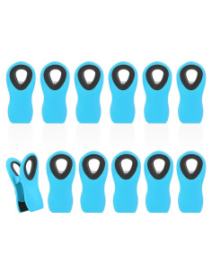 Clips Magnéticos de Bolsa VNDUEEY - 12 Piezas Azul