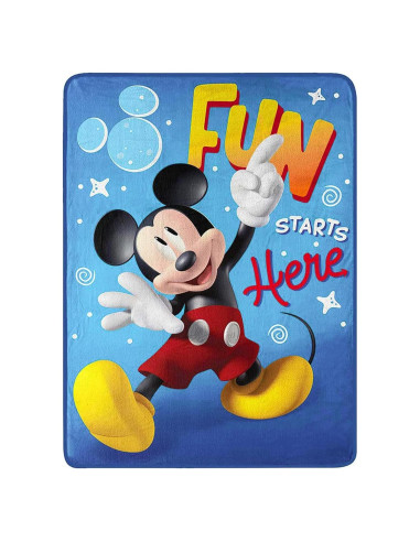 Manta de Toque de Seda Northwest Mickey Mouse 116x152 cm