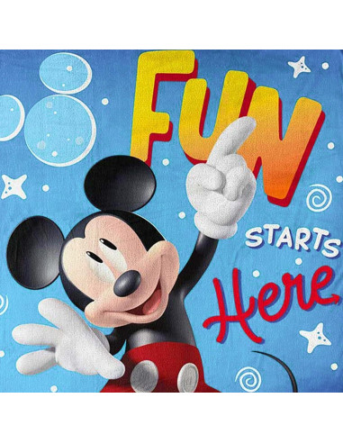 Manta de Toque de Seda Northwest Mickey Mouse 116x152 cm