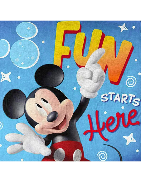 Manta de Toque de Seda Northwest Mickey Mouse 116x152 cm