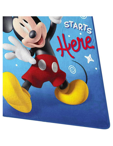 Manta de Toque de Seda Northwest Mickey Mouse 116x152 cm