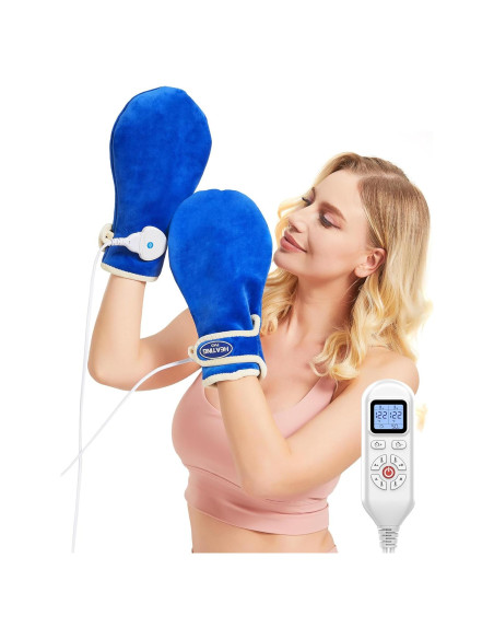 Manoplas Calentadas Eléctricas AOBOCO para Alivio de Dolor