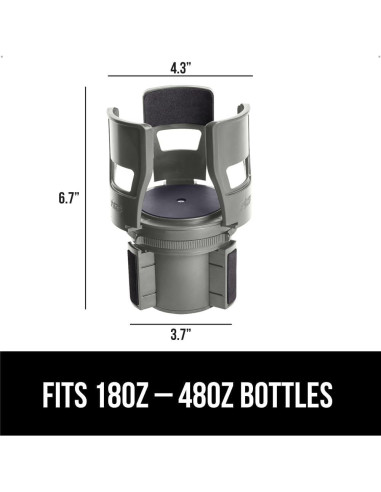 Expansor de Porta Vasos GORILLA GRIP Ajustable Gris 0.53-1.42L