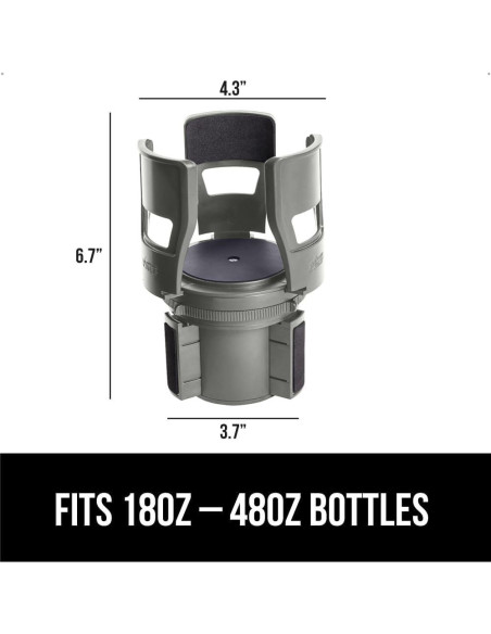 Expansor de Porta Vasos GORILLA GRIP Ajustable Gris 0.53-1.42L