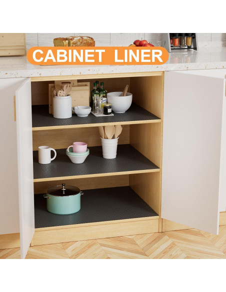 Forro de Estante FLPMIX 10cm x 1008cm Negro Impermeable