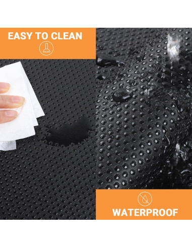 Forro de Estante FLPMIX 10cm x 1008cm Negro Impermeable