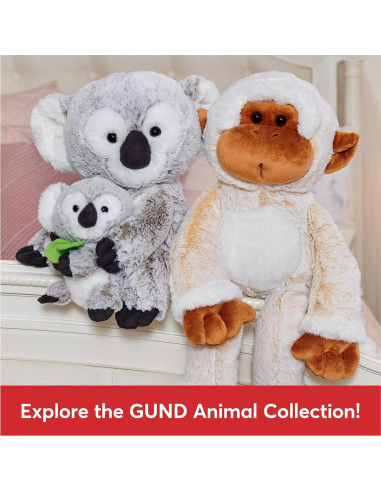 GUND Tilly Mono de Peluche 38 cm Suave y Abrazable