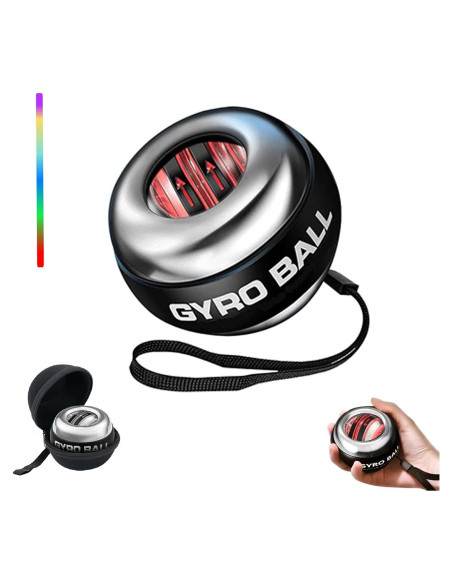 Ejercitador de Muñeca Giroscópico IPJIB - Bola de Torque Metal 1 Unidad