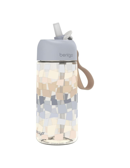 Botella de Agua Bentgo Kids 15 oz Tritan Gradiente Cuadrados