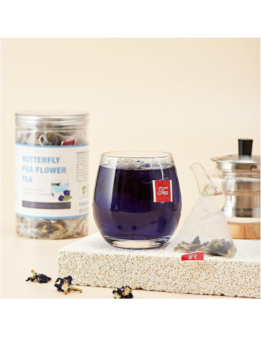 50 Bolsitas de Té de Flor de Mariposa Azul Secas - VitalForest